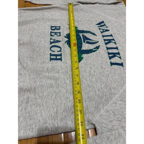 Vintage Hanes Sweatshirts Lot of 2 Waikiki Beach & Holiday XL USA - Picture 8 of 16